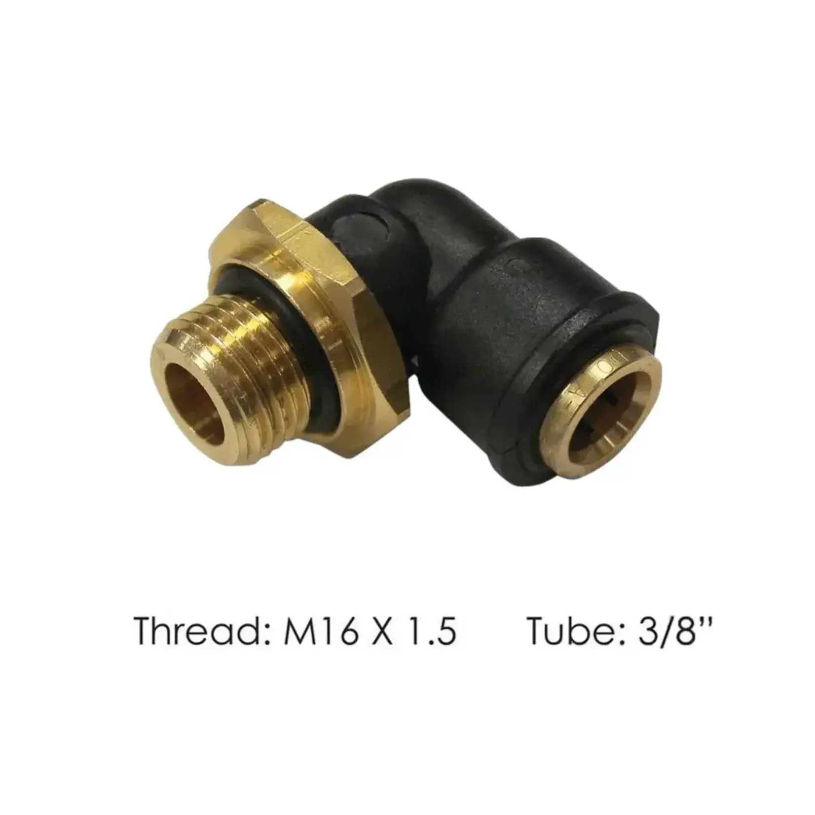Automann Composite PLC Male Elbow Fitting Volvo P/N 20999390