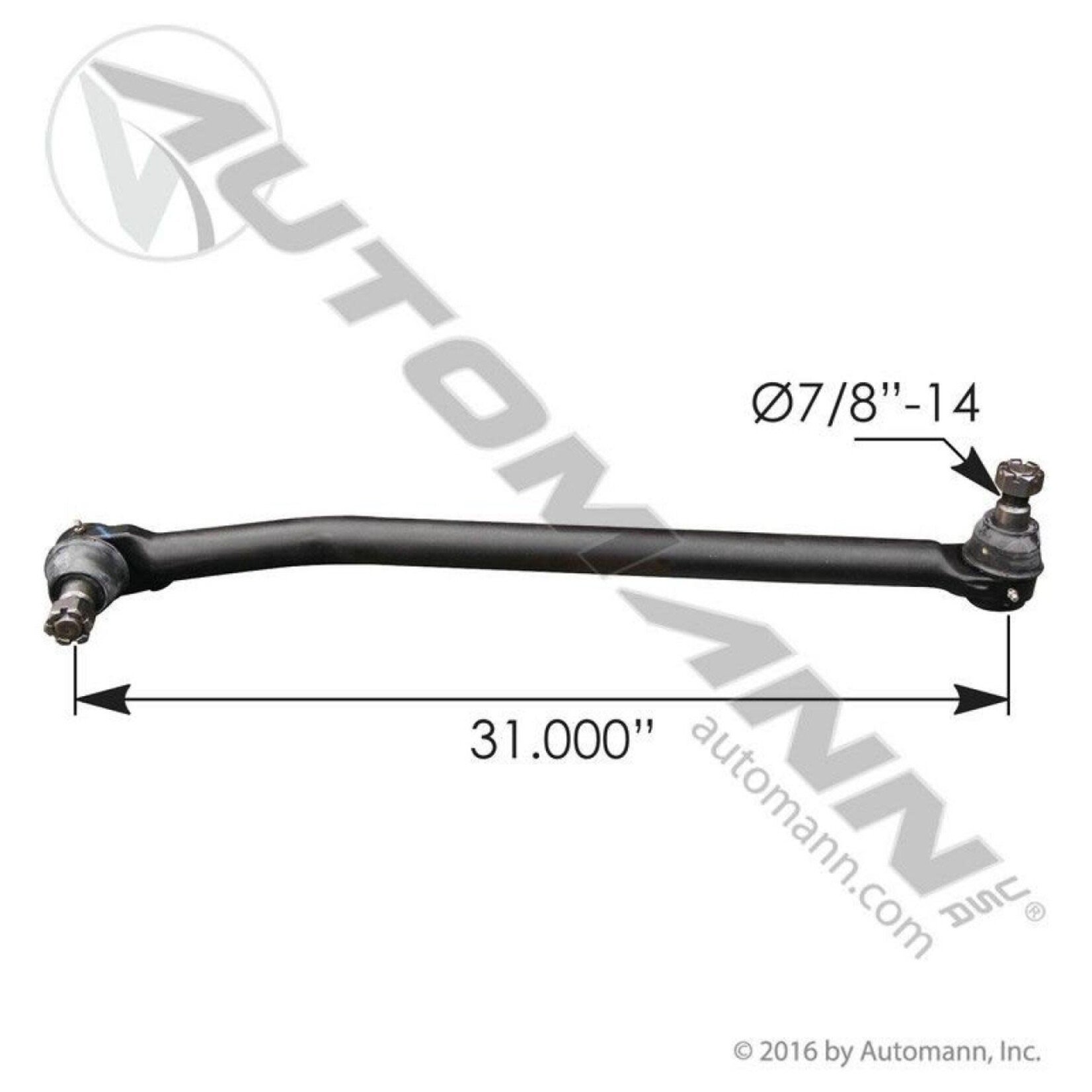 Automann Drag Link - Automann 31" - 463.DS7511 - Kenworth / Peterbilt - T680/ T880 /579 - P/N J20-6011