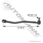 Automann Drag Link - Automann - 27.875" C to C - Peterbilt