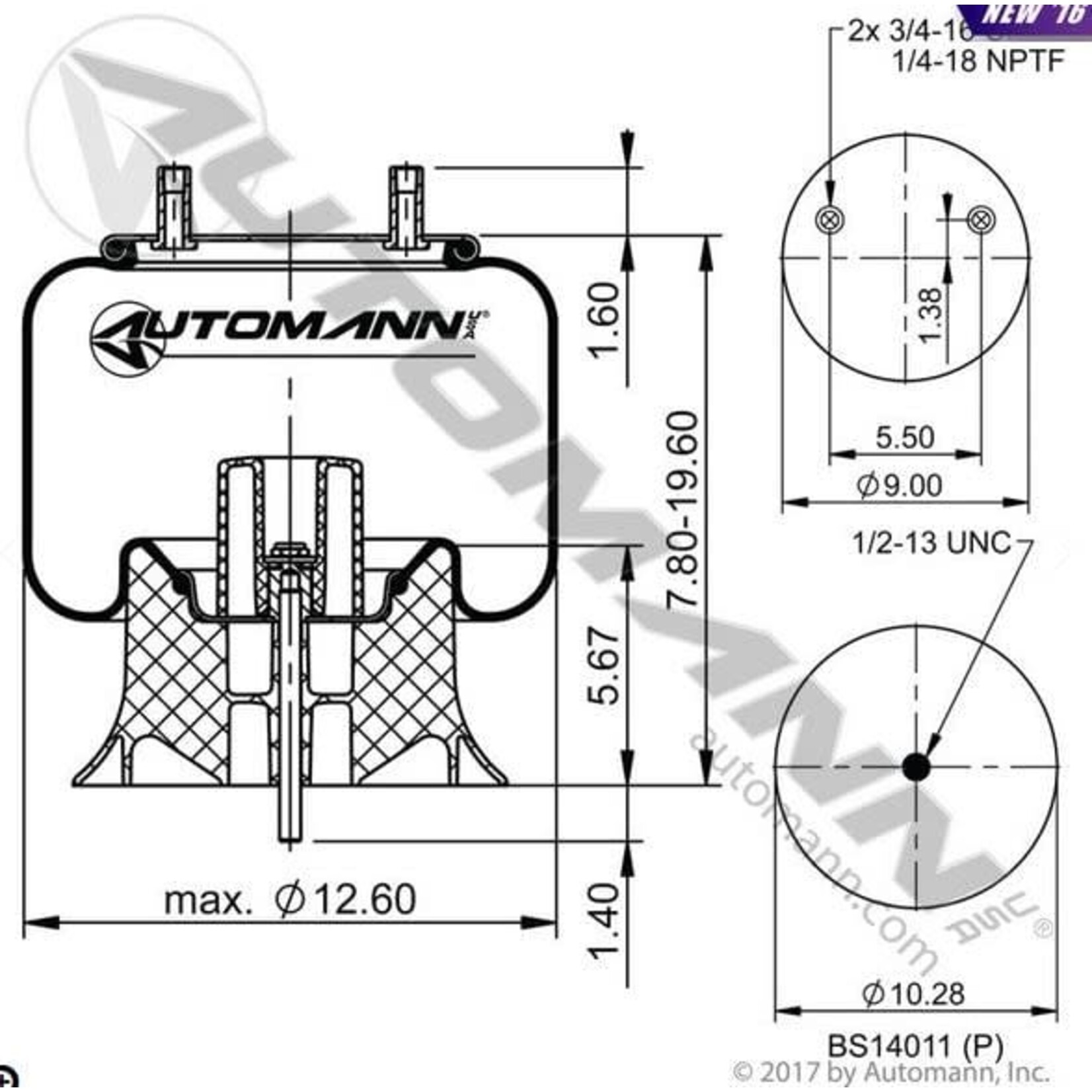 Automann Air Bag  - Automann Trailer - W01-358-9978