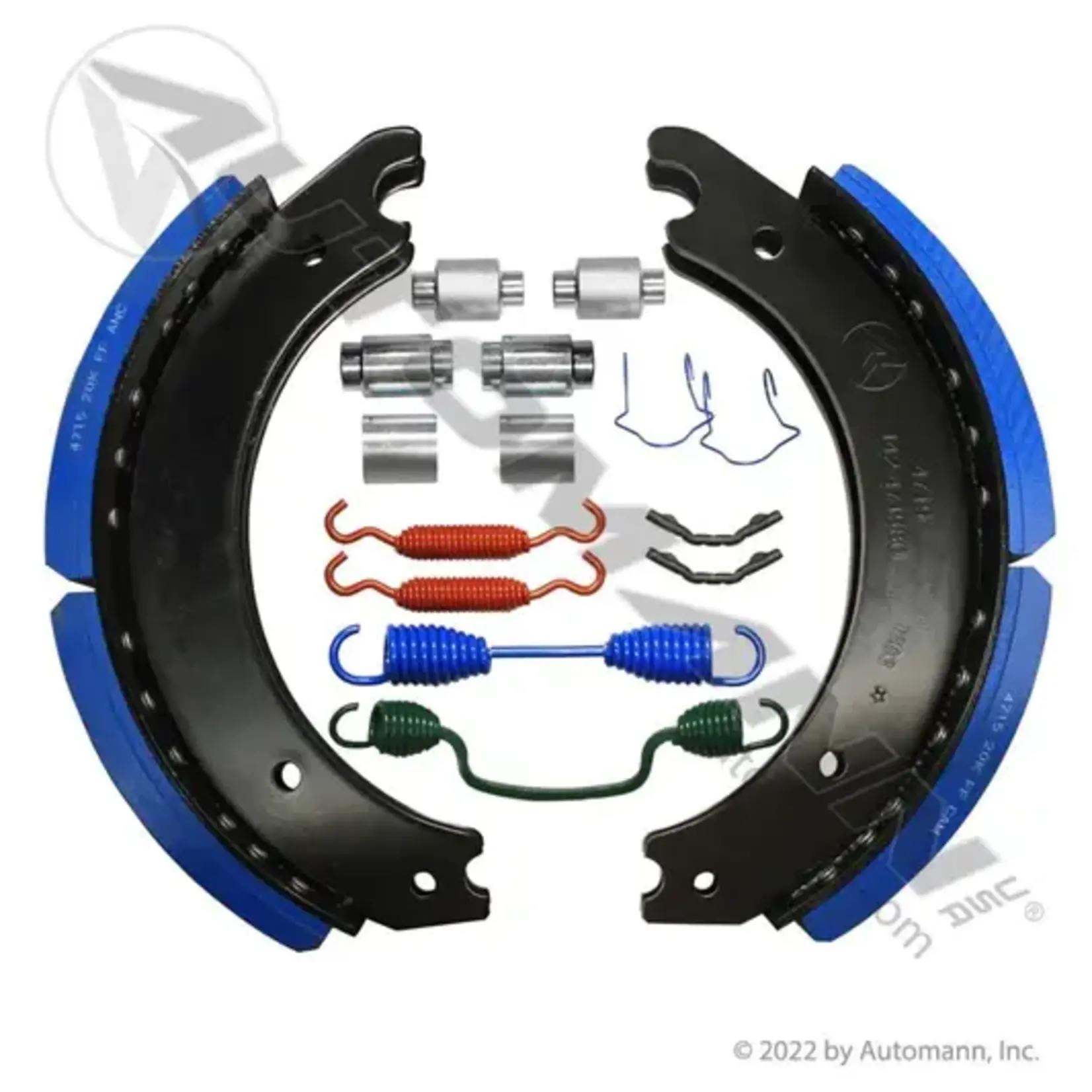Automann Brake Shoe Kit - 4711 - Automann -  1484711Q20 / 23