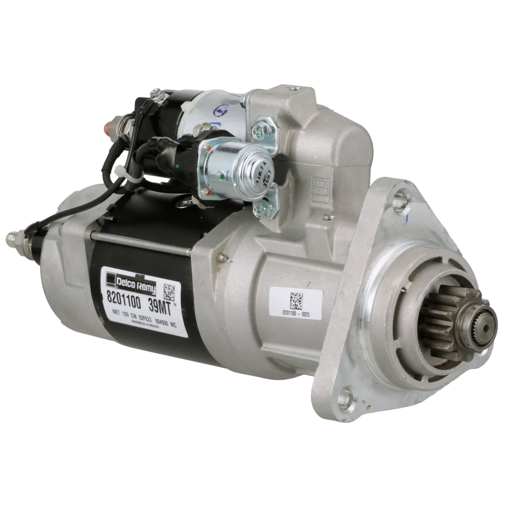 DELCO REMY Starter Motor - Delco Remy 8201100 — 39MT Starter Motor VOLVO
