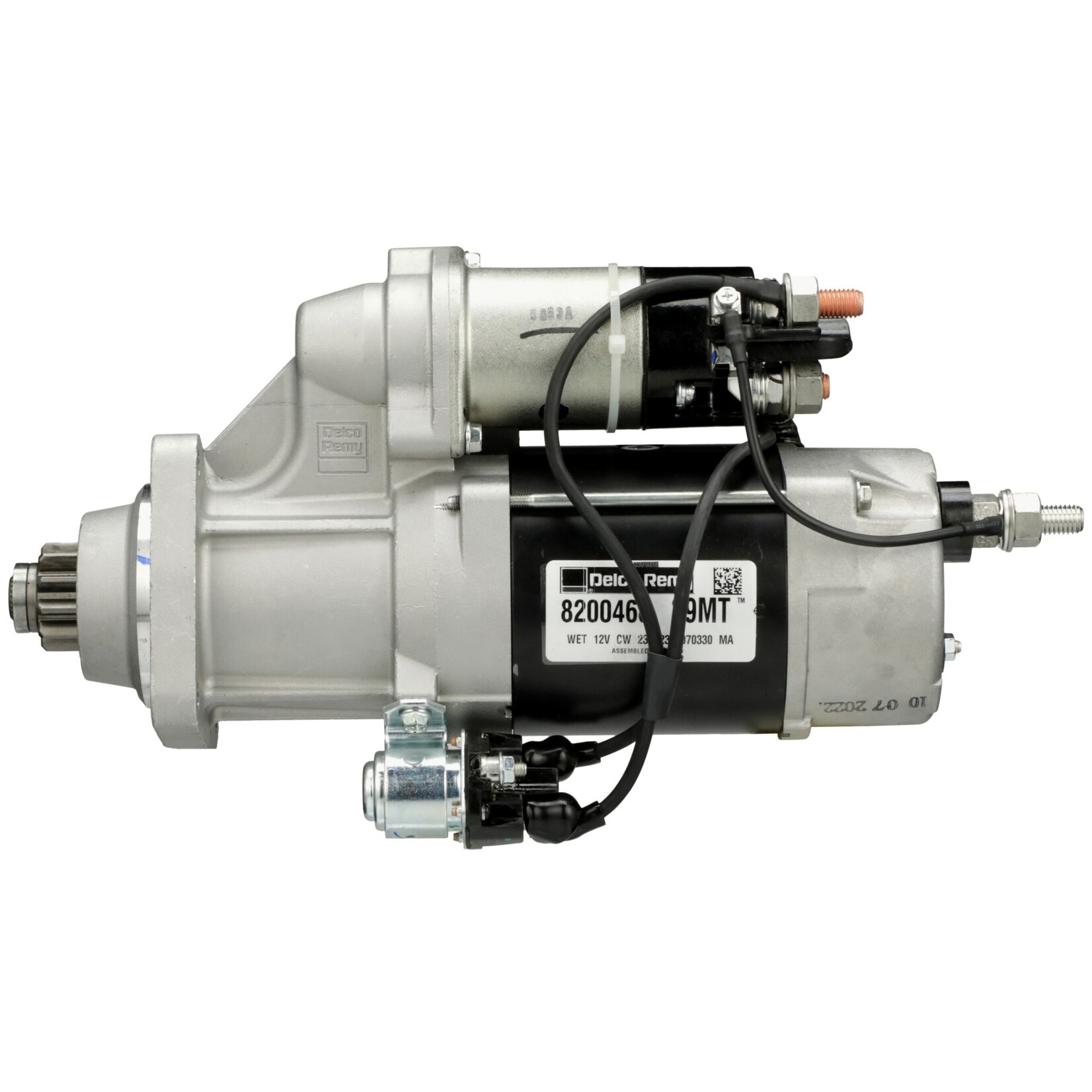 DELCO REMY Starter Motor - Delco Remy 8200468 - 39MT 12V 12Teeth