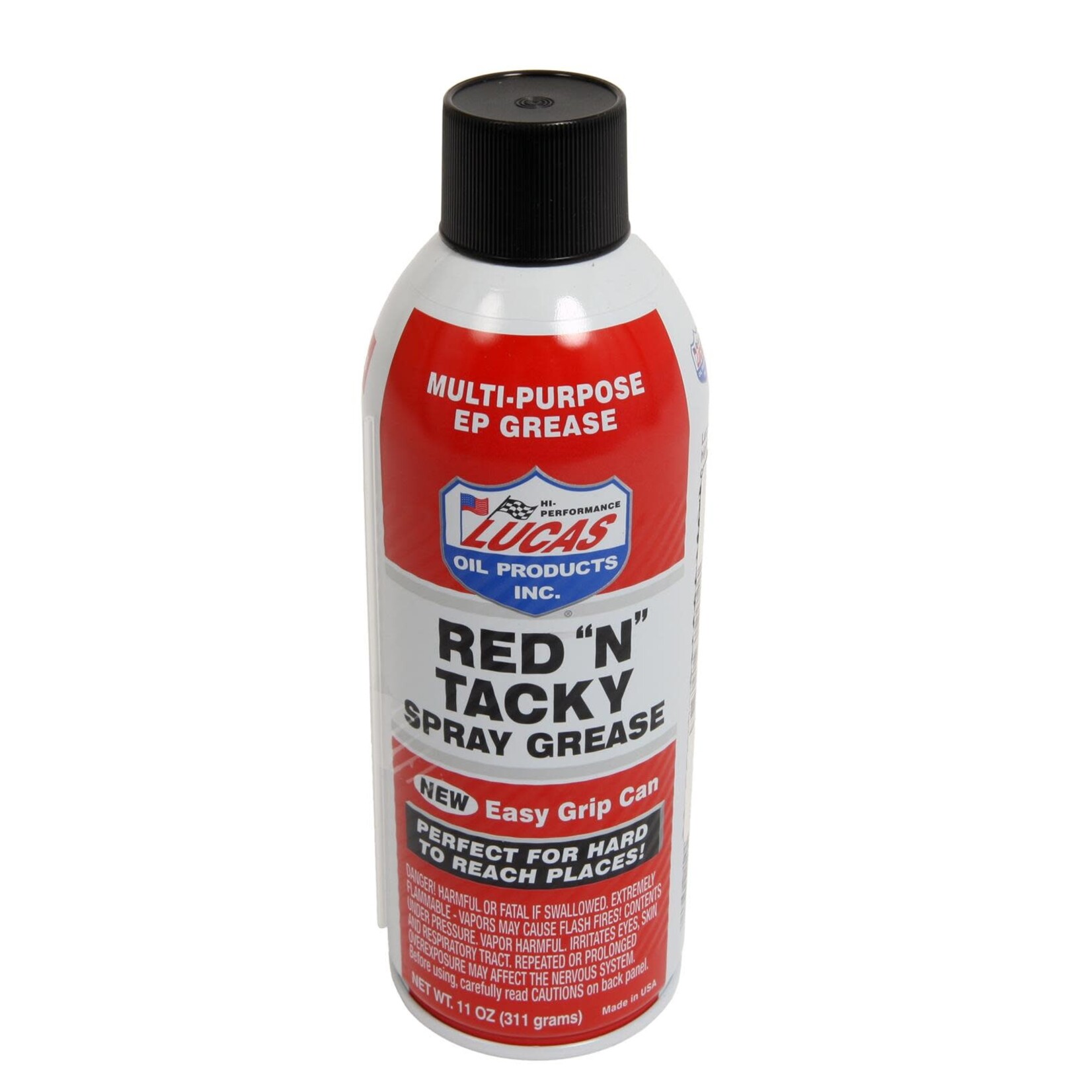 LUCAS LUCAS- RED Tacky Grease Aerosol (size 11 OZ) - 11025