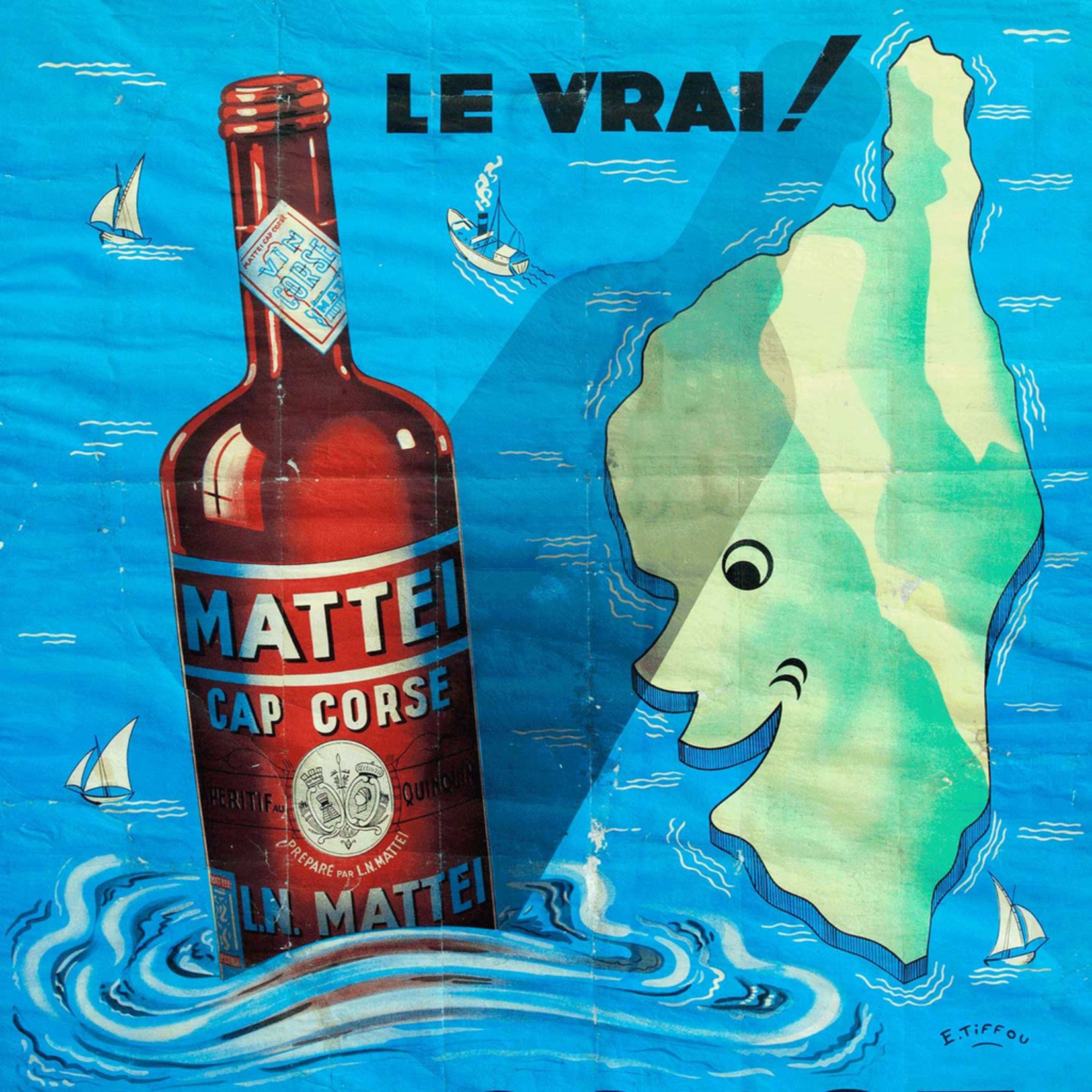 France L.N. Mattei Cap Corse Quinquina Aperitif Rouge