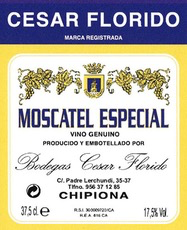 Spain Cesar Florido Moscatel Especial