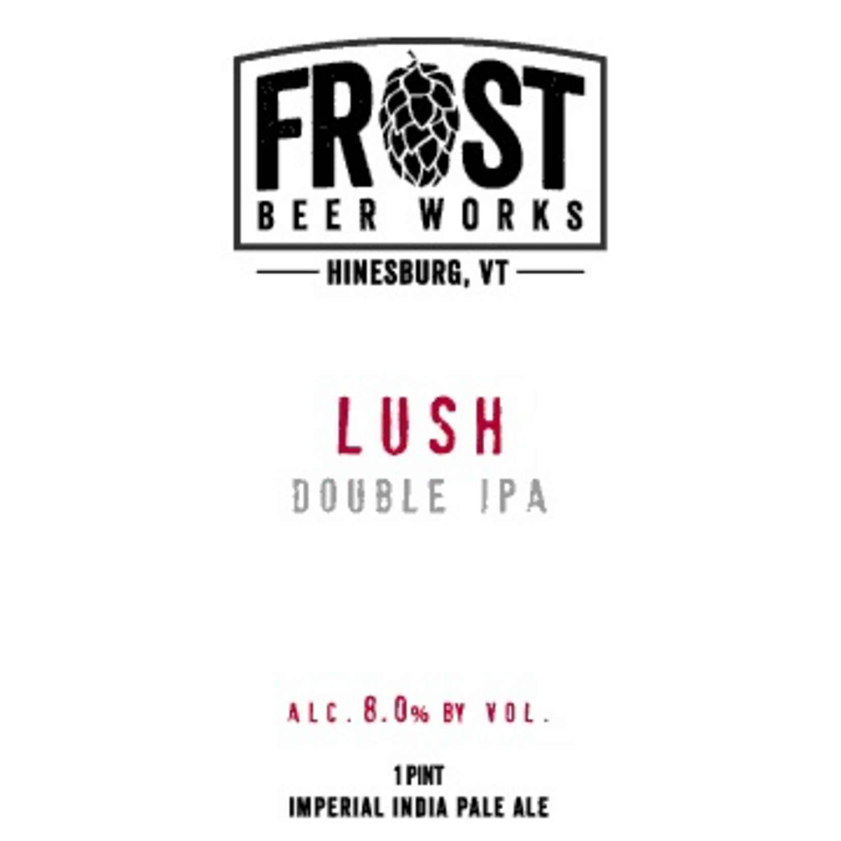 USA Frost Lush DIPA 4pk
