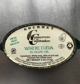 Spain Conservas de Cambados White Tuna in Olive Oil 111g