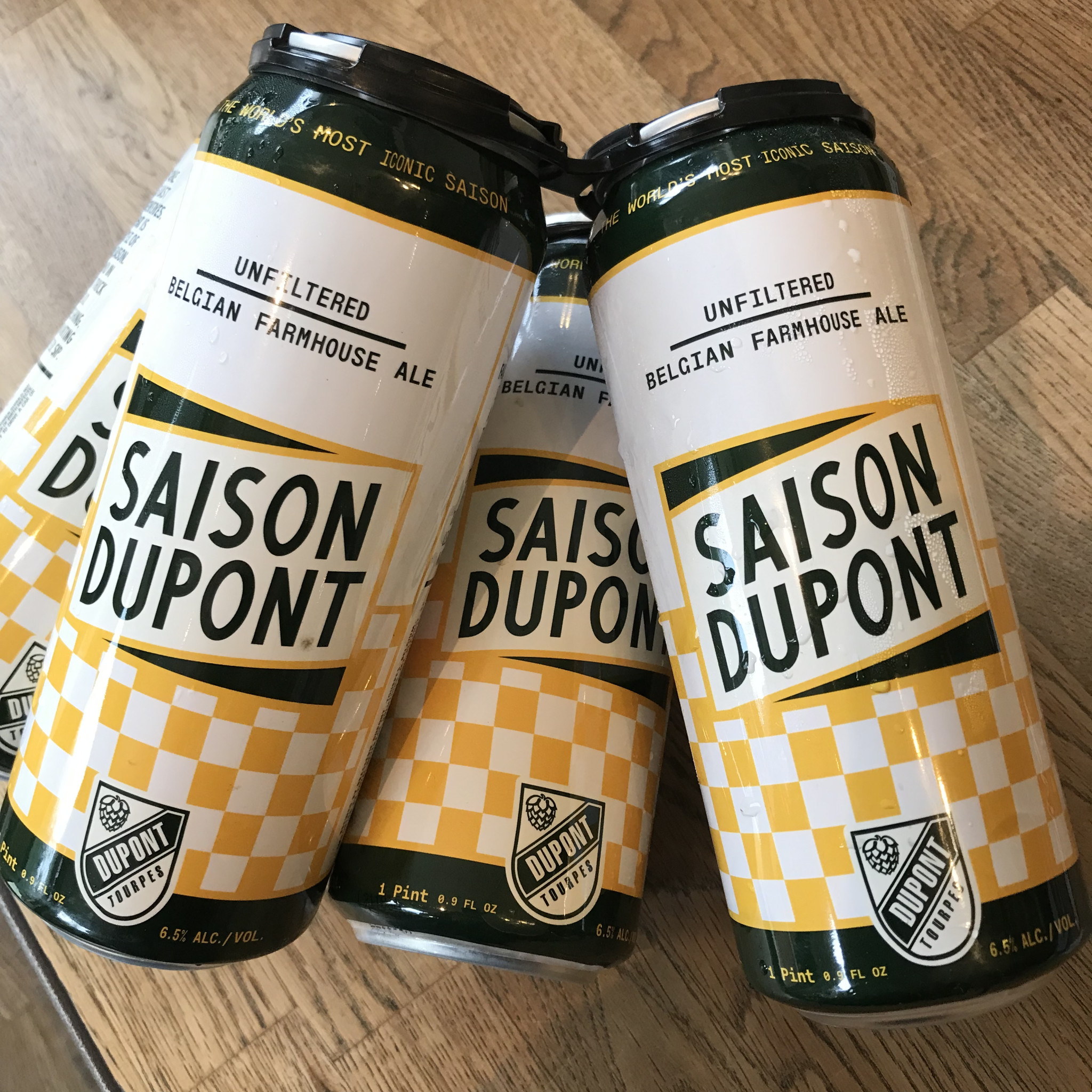 Belgium Dupont Saison 16.9oz cans 4pk