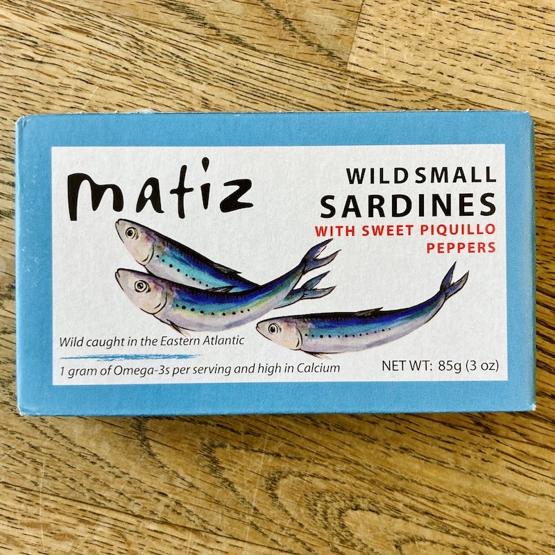 Spain Matiz Wild Small Sardines (Sardinillas) with Sweet Piquillo Peppers 85g