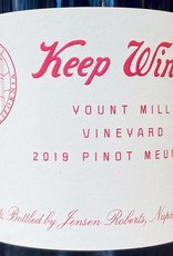 USA 2021 Keep Wines Napa Valley Yount Mill Vineyard Pinot Meunier