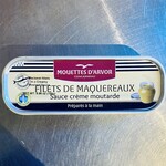 France Les Mouettes d'Arvor Mackerel in Mustard & Crème Fraiche 169g