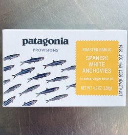 Spain Patagonia Spanish Roasted Garlic White Anchovies 4.2oz