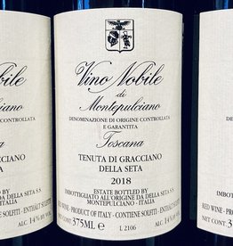 Italy 2018 Tenuta di Gracciano Della Seta Vino Nobile di Montepulciano 375 ml