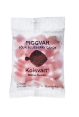Sweden Kolsvart Piggvar Sour Blueberry Candy Fish