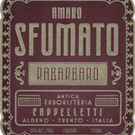 Italy Cappelletti Amaro Sfumato Rabarbaro