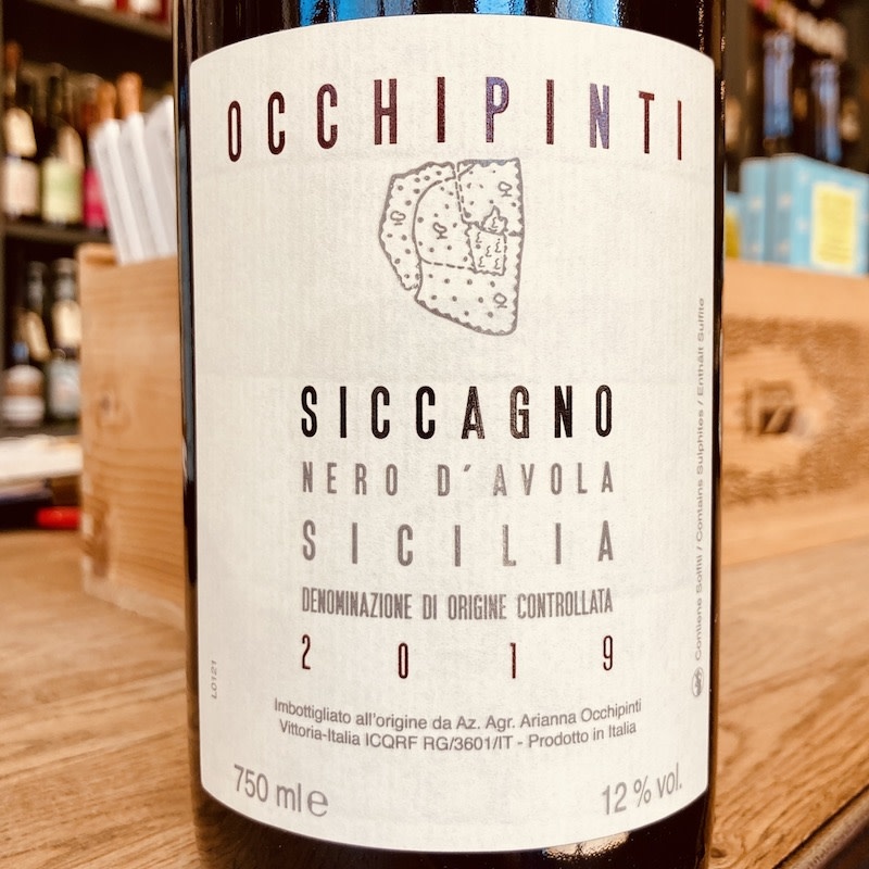 Italy 2019 Occhipinti "Siccagno" Nero d'Avola Sicilia
