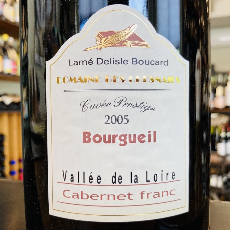 France 2005 Lame Delisle Boucard Bourgueil "Cuvee Prestige" 1.5L