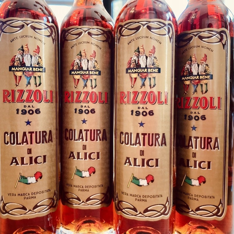 Colatura di Alici Fish Sauce from Campania Italy