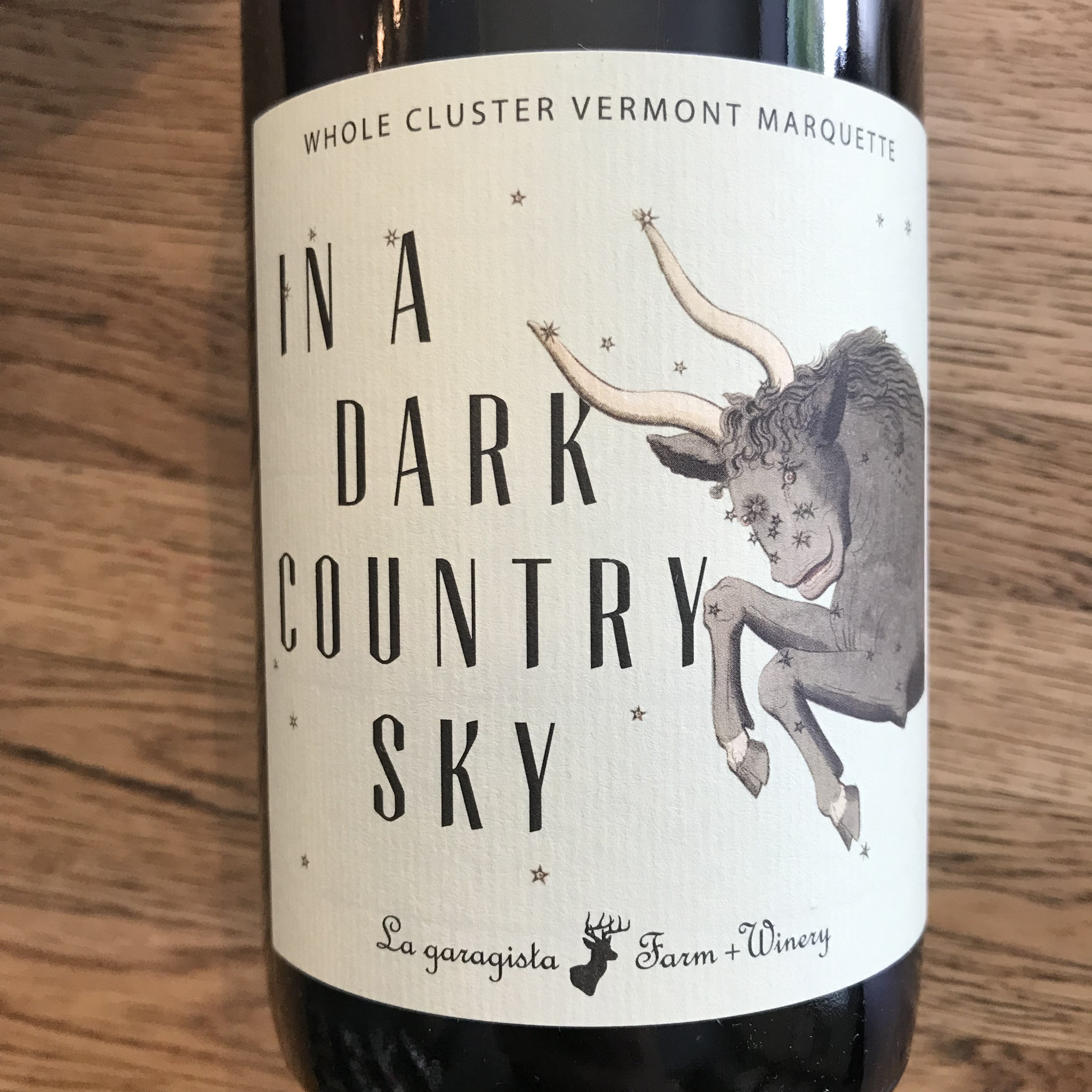 USA 2021 La Garagista "In A Dark Country Sky" Whole Cluster Vermont Marquette