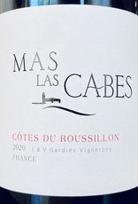 France 2020 Les Mas Las Cabes Cotes Du Roussillon Rouge