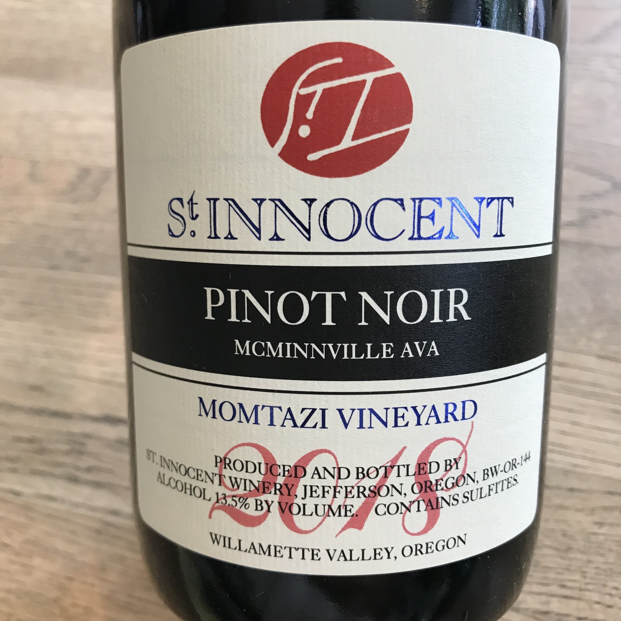 USA 2018 St. Innocent Momtazi Pinot Noir