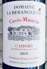 France 2018 La Berangeraie Cahors "Cuvee Maurin"