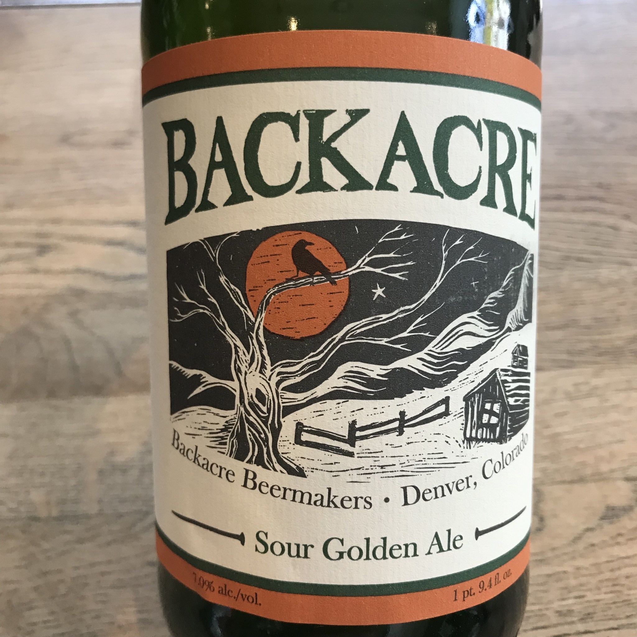 USA Backacre Sour Golden Ale 750ml