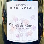 France Lelarge-Pugeot Champagne Brut Nature "Saignée de Meunier"