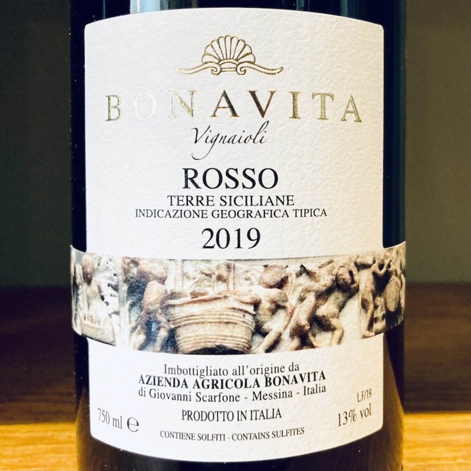 Italy 2019 Bonavita Rosso Terre Siciliane