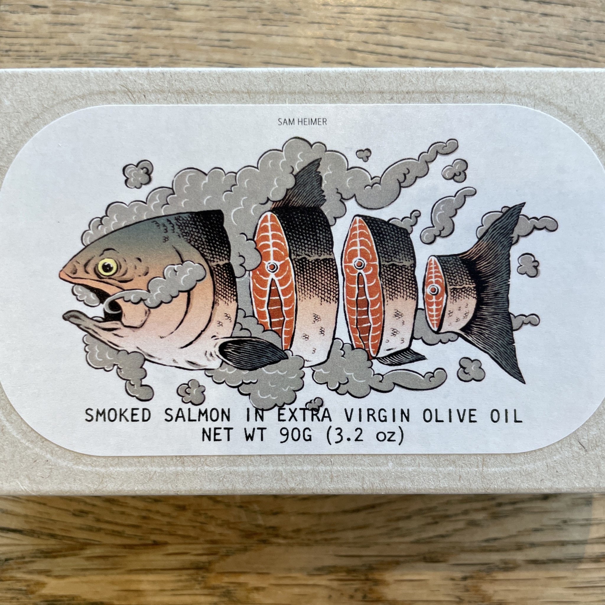 Portugal Jose Gourmet Smoked Salmon in Extra Virgin Olive Oil 90g