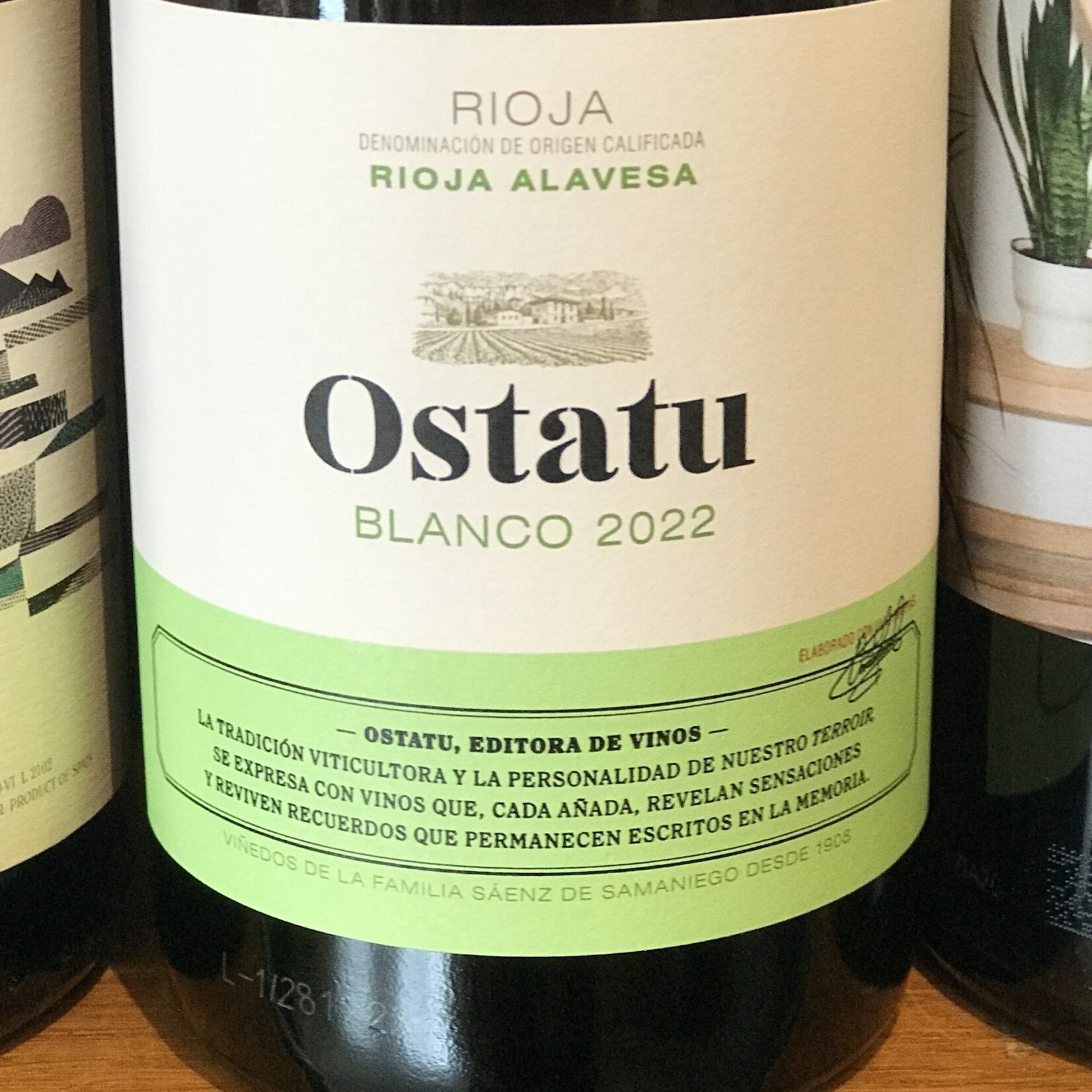Spain 2023 Ostatu Rioja Blanco