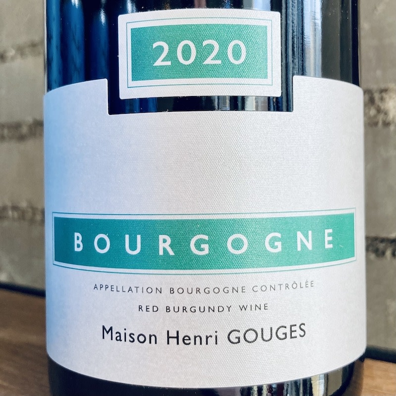 France 2020 Henri Gouges Bourgogne Rouge