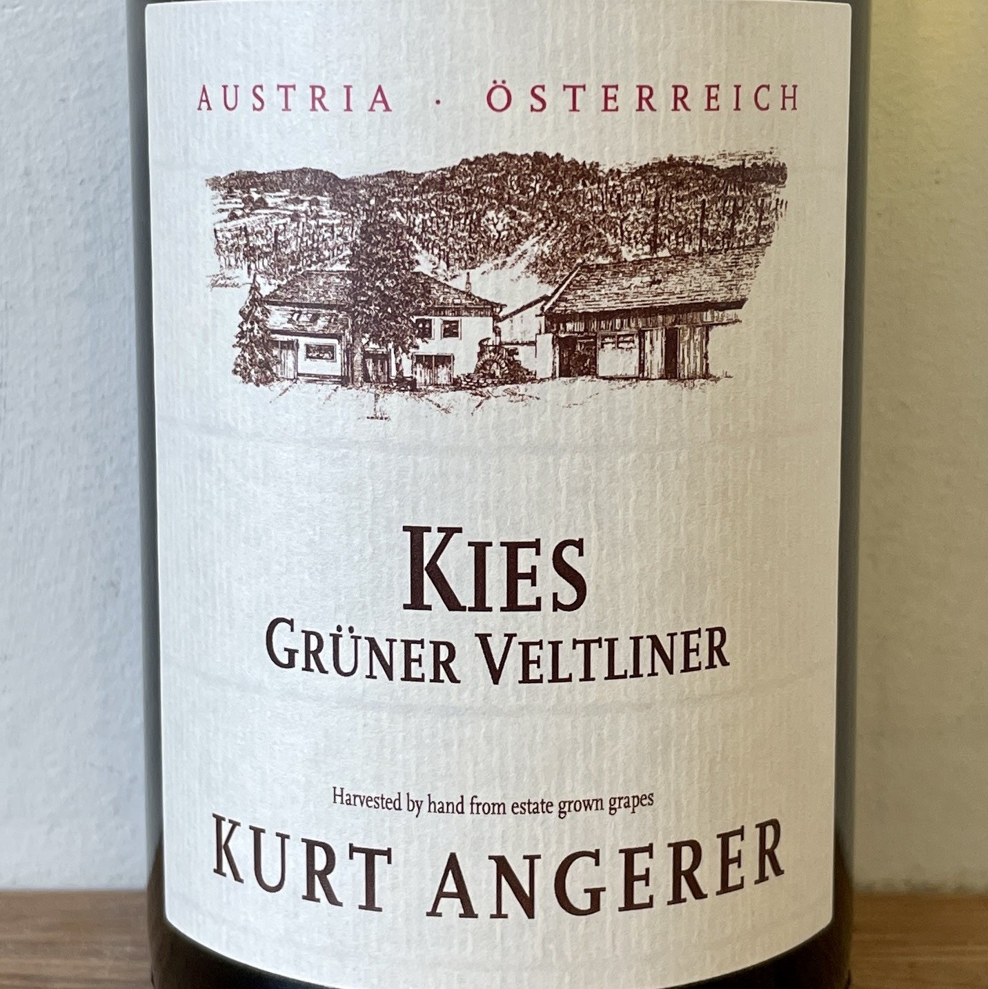 Austria 2021 Kurt Angerer Gruner Veltliner "Kies"