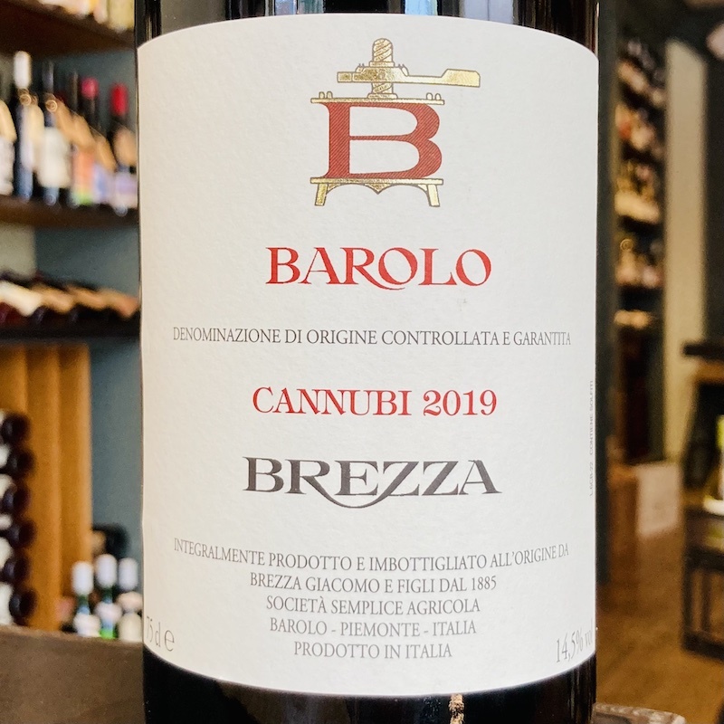 Italy 2019 Brezza Barolo Cannubi