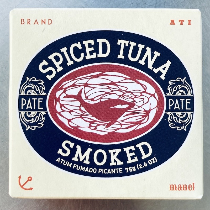 Portugal Ati Manel Spiced Smoked Tuna Pate 75g