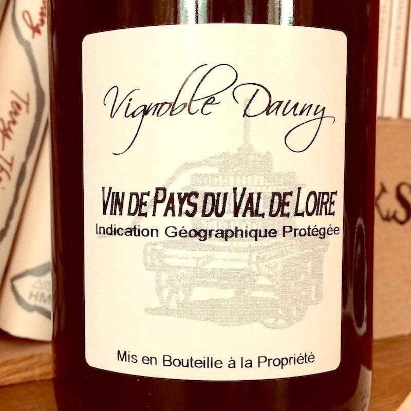 France 2022 Vignoble Dauny Vin de Pays du Val de Loire Rouge