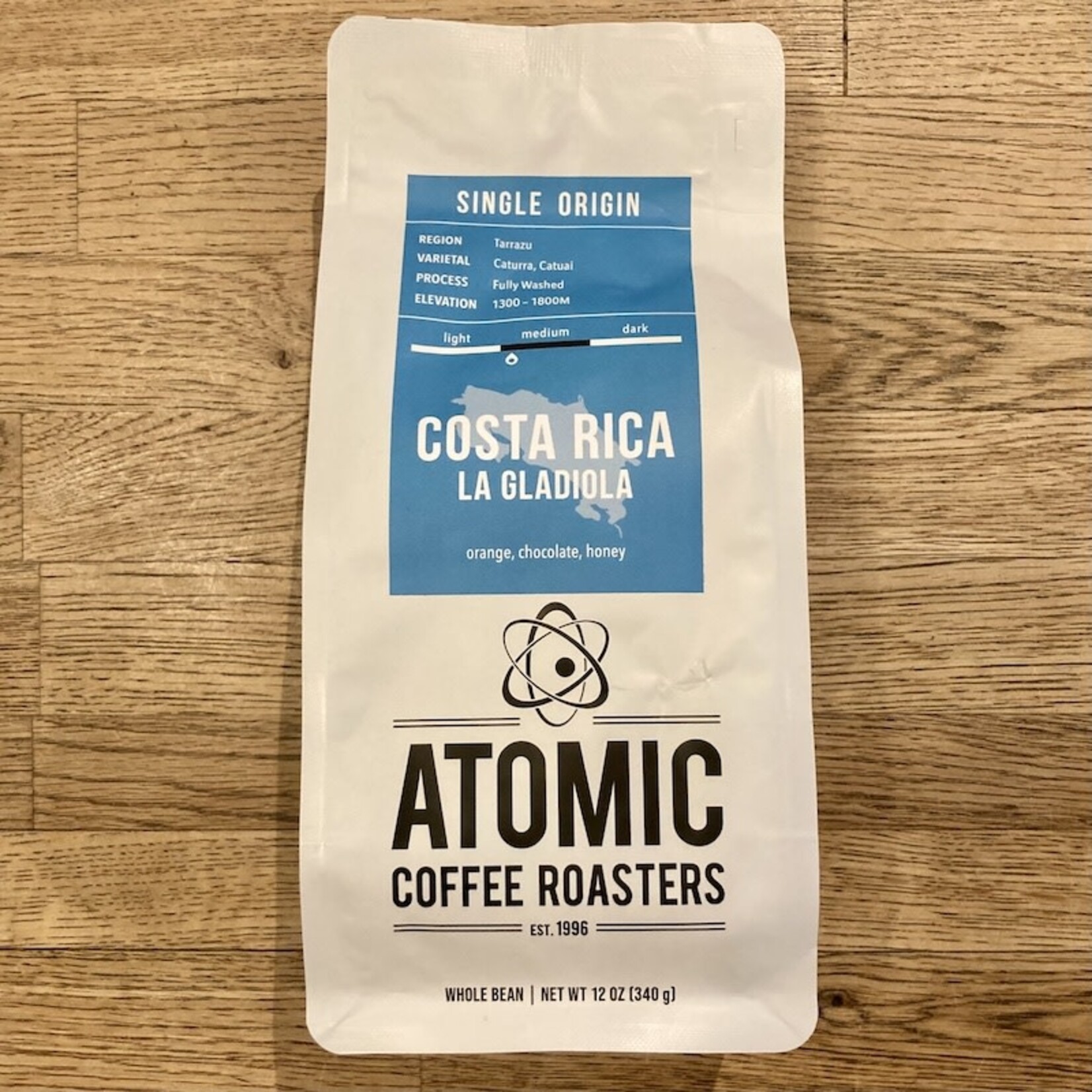 USA Atomic Coffee Roasters Single Origin Costa Rica "La Gladiola"