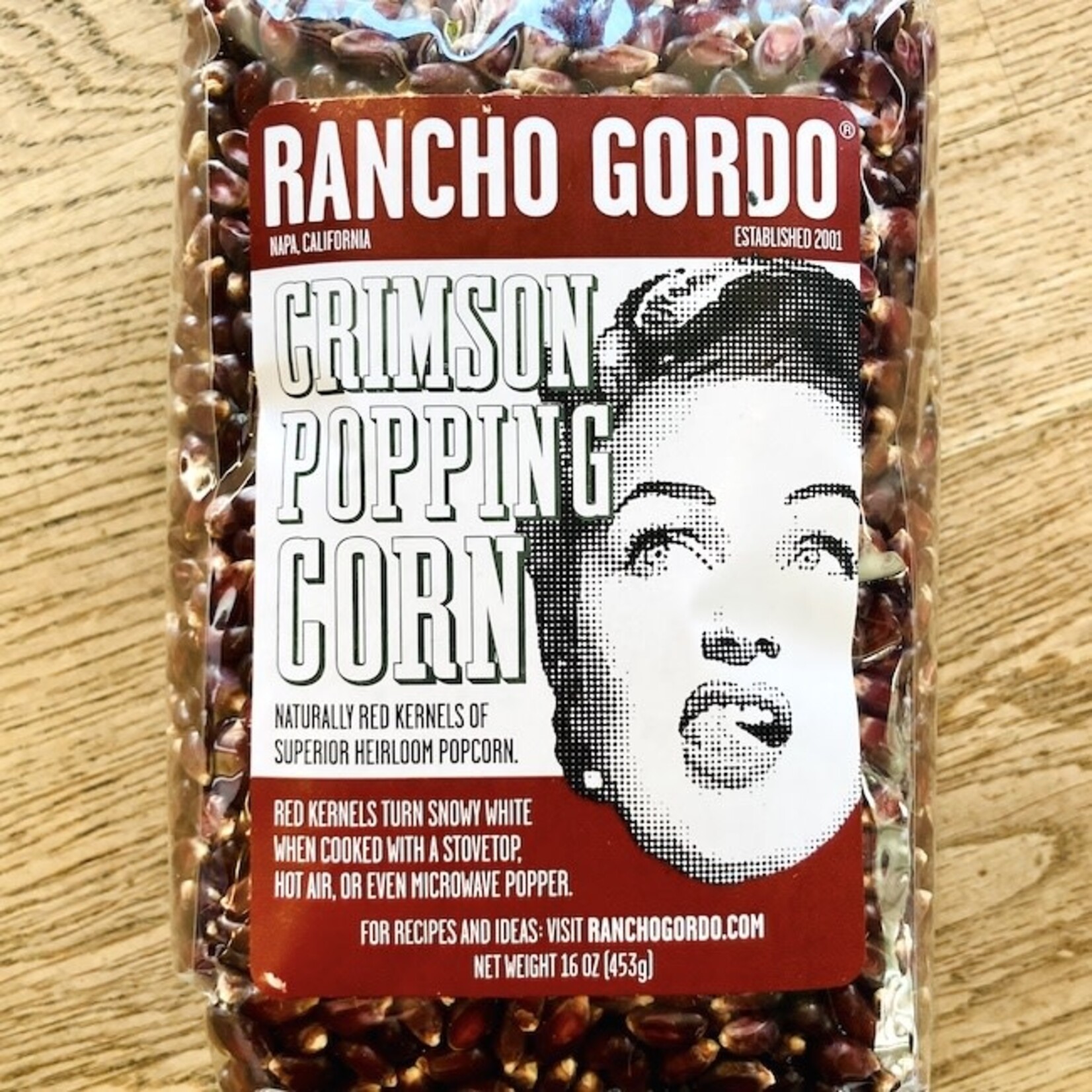 USA Rancho Gordo Crimson Popping Corn
