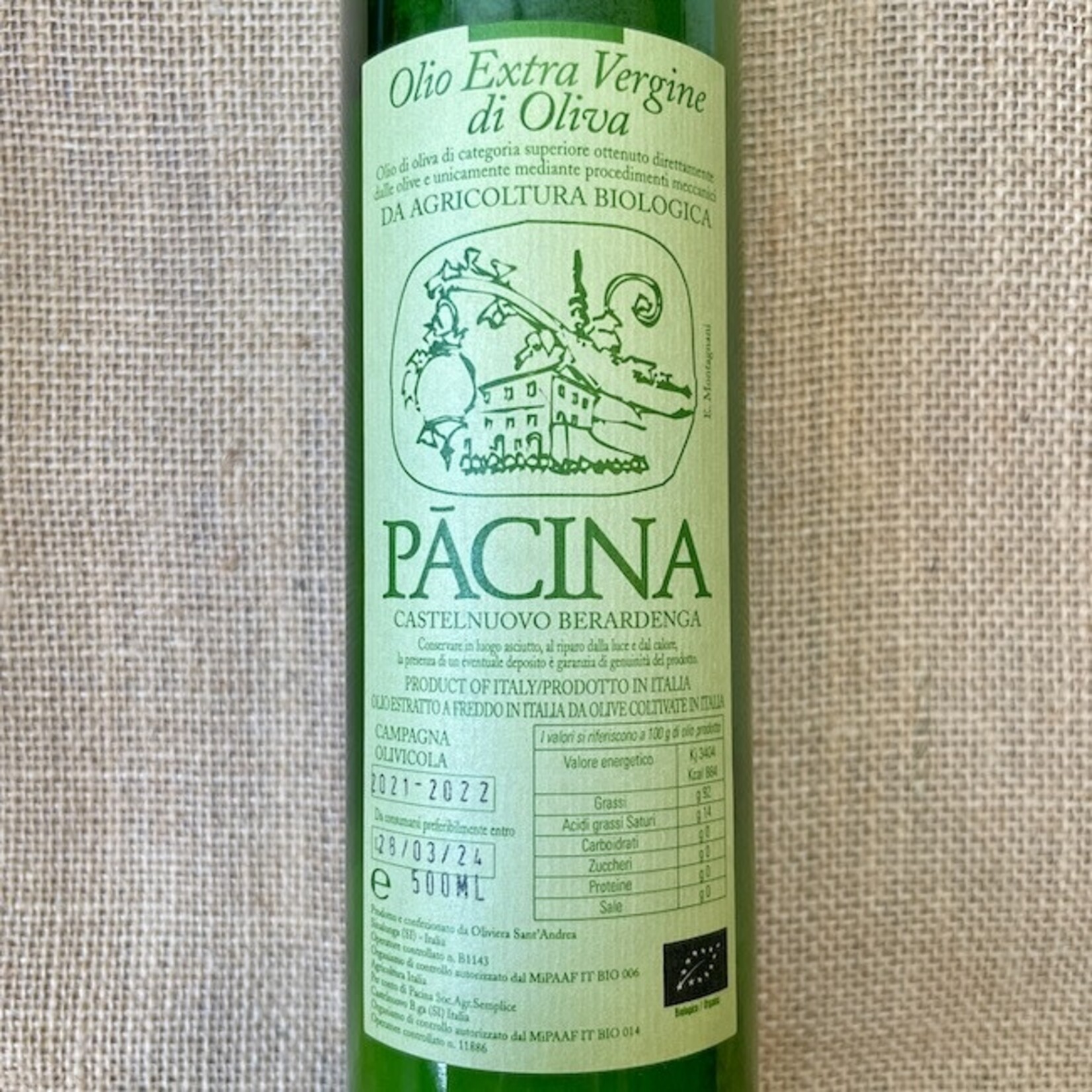Italy Pacina Olive Oil 500ml