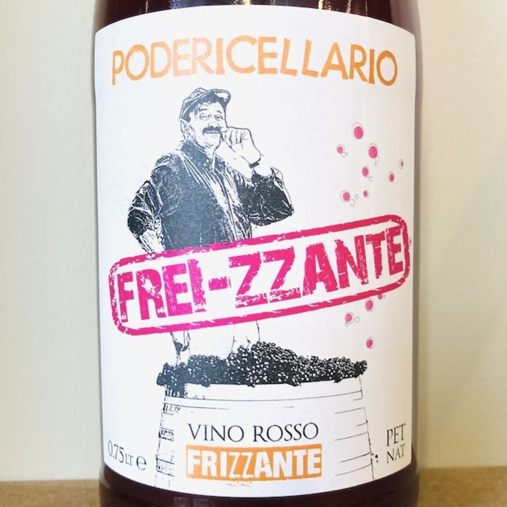 Italy 2022 Cellario Frei-zzante Vino Rosso Frizzante