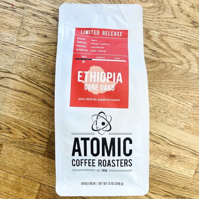 USA Atomic Coffee Roasters Limited Release Ethiopia "Gore Dako" Streetcar