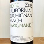 USA 2002 Ridge Buchignani Ranch Carignane Sonoma County
