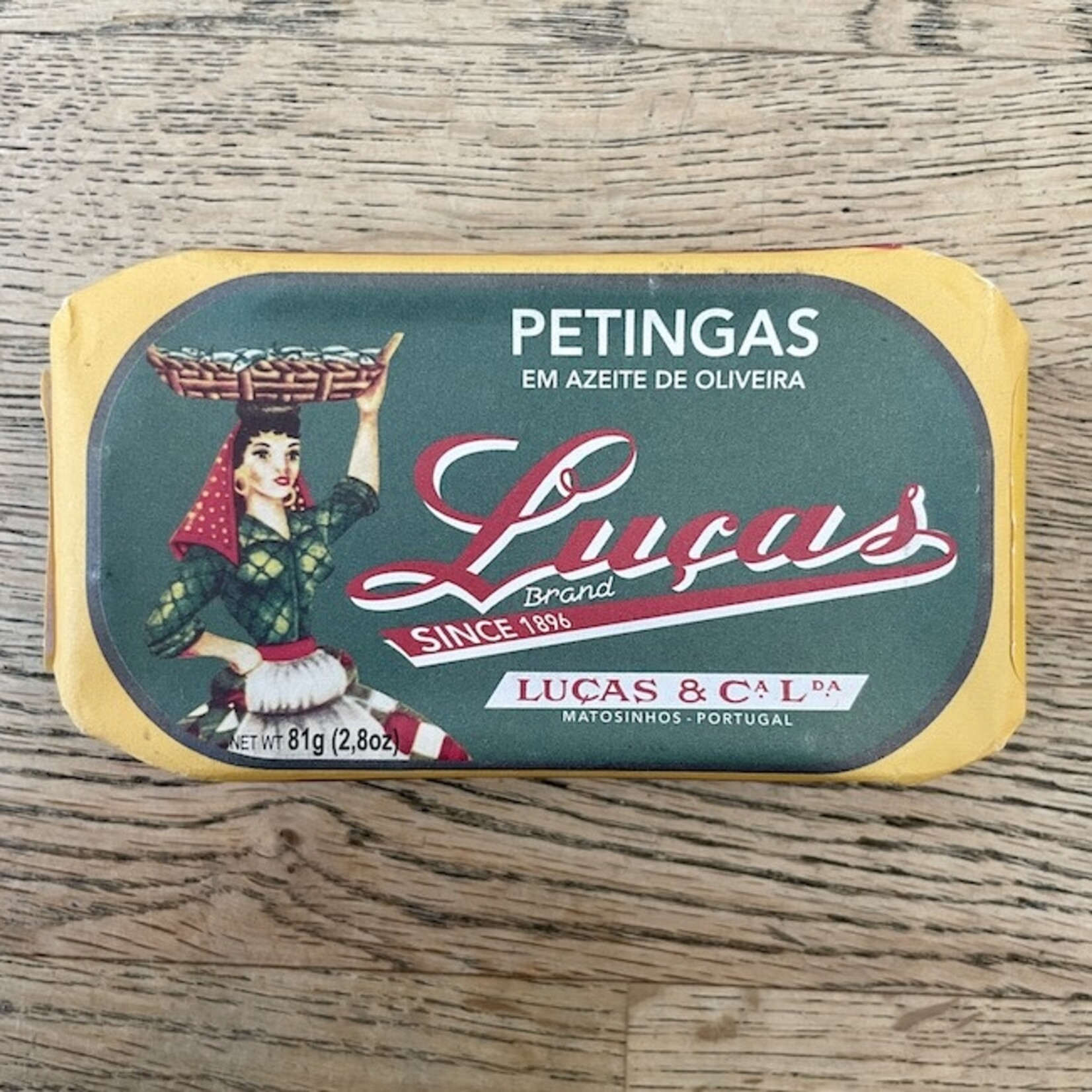 Portugal Luças Petingas in Olive Oil