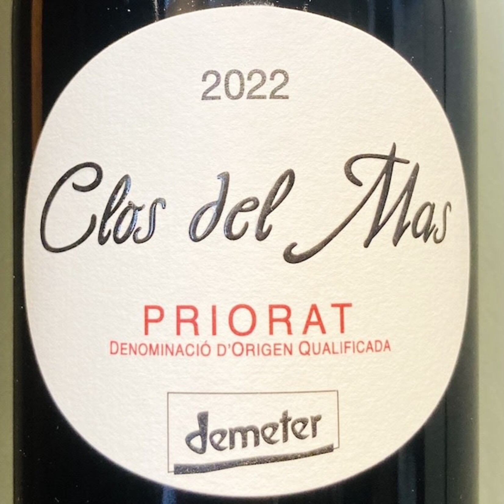 Spain 2022 Mas Blanc "Clos del Mas" Priorat