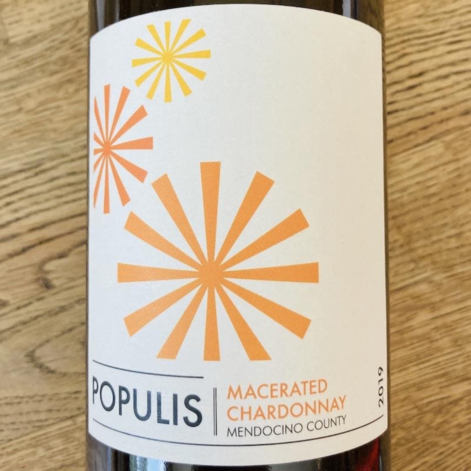 USA 2023 Populis Macerated White Blend Mendocino County