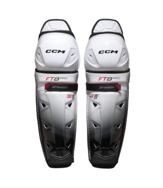 CCM Hockey CCM JetSpeed FT8 Pro Senior Hockey Shin Guards