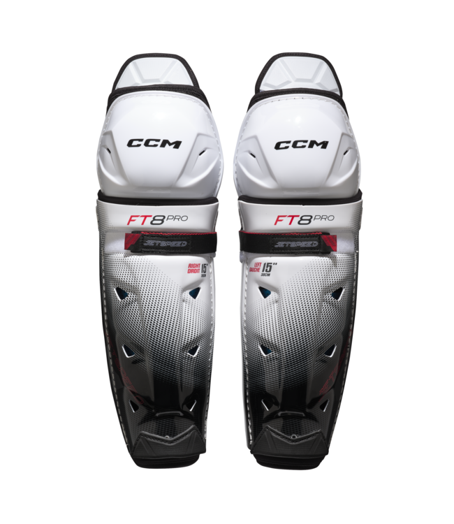CCM Hockey CCM JetSpeed FT8 Pro Senior Hockey Shin Guards