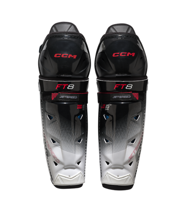 CCM Hockey CCM JetSpeed FT8 Senior Hockey Shin Guards