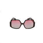 Retro Tortoiseshell Square Celine Style Sunglasses